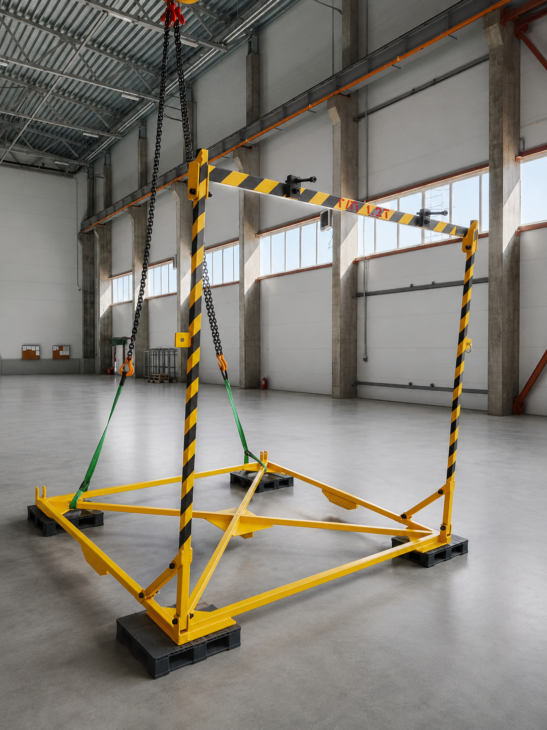 Cab lifting beam